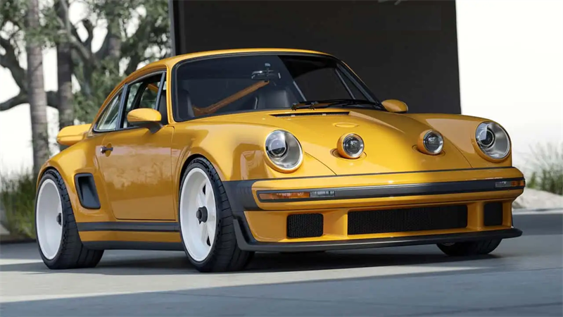 Талғампаздықты төңкеріс: Porsche 911 Carrera 911 Carrera Coupe, проекторға арналған фаралар мен вагондарға арналған гинамикалық жарық диоды бар әнші